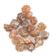 natural rough orange diamond, brown diamond raw, brown diamond rough