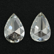 2.25 ct lab grown diamond, lab grown diamond pair, white lab grown diamond, diamond pair, vs1 diamond