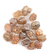 natural rough orange diamond, brown diamond raw, brown diamond rough