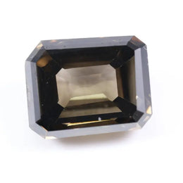  2.58 Ct brown emerald cut lab-grown diamond loose stone for Designer-quality fine jewelry making