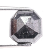 Natural diamond raw crystal displaying rough uncut form before polishing. Real earth-formed gemstone used for custom jewelry creation.