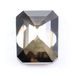  2.58 Ct brown emerald cut lab-grown diamond loose stone for Designer-quality fine jewelry making