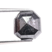 Natural diamond raw crystal displaying rough uncut form before polishing. Real earth-formed gemstone used for custom jewelry creation.