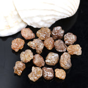 6.84 Ct Natural Brown Orange Color Rough Raw Diamond Lot For 14K Gold Jewelry