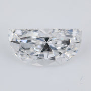 1.26 Ct Half Moon Cut Lab Grown Diamond D-E-F Color-VS-SI Loose Diamond For Engagement Ring