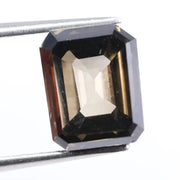  2.58 Ct brown emerald cut lab-grown diamond loose stone for Designer-quality fine jewelry making
