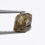 0.60 ct raw uncut yellow diamonds rare natural diamond