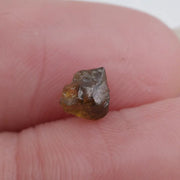 0.60 ct raw uncut yellow diamonds rare natural diamond
