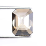  2.58 Ct brown emerald cut lab-grown diamond loose stone for Designer-quality fine jewelry making