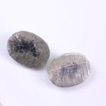 3.31 Ct Oval Shaped Diamond Earrings Pair Use For Jewerly Grey Colored Diamond Salt And Pepper Diamond 