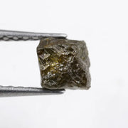 0.75 ct raw yellow diamond stone unique natural diamond stone