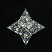 white colour lab grown diamonds chicago kite cut diamond
