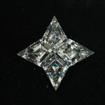 white colour lab grown diamonds chicago kite cut diamond