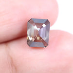 2.58 Ct brown emerald cut lab-grown diamond loose stone for Designer-quality fine jewelry making
