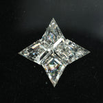 white colour lab grown diamonds chicago kite cut diamond