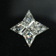 white colour lab grown diamonds chicago kite cut diamond