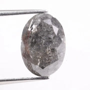 Nature diamond close-up image highlighting brilliance and internal inclusions. Genuine natural diamond showcasing authentic earth formation and unique beauty.