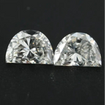 white colour lab grown 1.45 carat diamond white diamonds bands