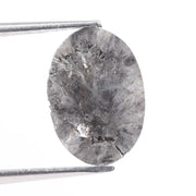 Nature diamond close-up image highlighting brilliance and internal inclusions. Genuine natural diamond showcasing authentic earth formation and unique beauty.