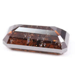 loose pear diamonds, loose round brilliant cut diamond, 3.81-carat brown diamond, brown diamond engagement rings, black faceted diamond