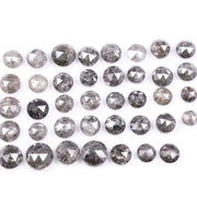 9.10 Ct Round Cut Natural Loose Diamond Grey Color Princess Cut Diamond for Custom Jewelry