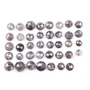 9.10 Ct Round Cut Natural Loose Diamond Grey Color Princess Cut Diamond for Custom Jewelry