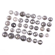 9.10 Ct Round Cut Natural Loose Diamond Grey Color Princess Cut Diamond for Custom Jewelry