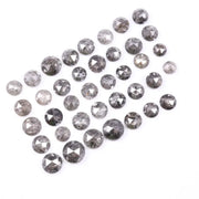 9.10 Ct Round Cut Natural Loose Diamond Grey Color Princess Cut Diamond for Custom Jewelry