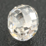 white colour 2 carat lab grown diamond necklace 2.45 carat diamond