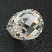 white colour 2 carat lab grown diamond necklace 2.45 carat diamond