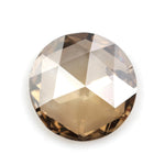 brown colour 0.63 lab grown diamond ring
