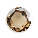 brown colour 0.63 lab grown diamond ring