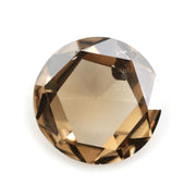 brown colour 0.63 lab grown diamond ring