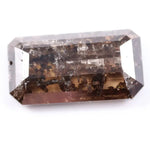 7.44-carat brown diamond value, are brown diamonds worth anything, brown diamond tennis bracelet, emerald diamond, black faceted diamond