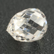 white colour 2 carat lab grown diamond necklace 2.45 carat diamond