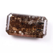 7.44-carat brown diamond value, are brown diamonds worth anything, brown diamond tennis bracelet, emerald diamond, black faceted diamond