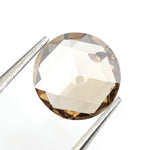 brown colour 0.63 lab grown diamond ring