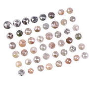 7.33 Ct Natural Loose Diamond Lot  Round Rose Cut Mixed Color Rustic Antique Diamonds Custom  Handmade Jewelry