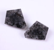 0.78 Ct Black Colored Diamond Pair Kite Colored Diamond Pair Use For Jewerly Earrings Pair Salt And Pepper Diamond Pair 