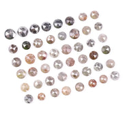 7.33 Ct Natural Loose Diamond Lot  Round Rose Cut Mixed Color Rustic Antique Diamonds Custom  Handmade Jewelry