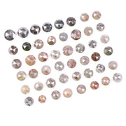 7.33 Ct Natural Loose Diamond Lot  Round Rose Cut Mixed Color Rustic Antique Diamonds Custom  Handmade Jewelry