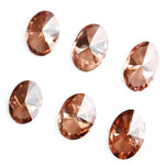 Fancy champagne brown oval lab grown diamond sparkling loose CVD diamond ethical stone for engagement ring jewelry