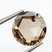 brown colour 0.63 lab grown diamond ring
