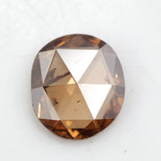 brown colour 0.99 ct diamond ring lab grown