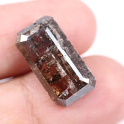 7.44-carat brown diamond value, are brown diamonds worth anything, brown diamond tennis bracelet, emerald diamond, black faceted diamond