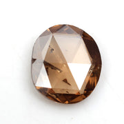 brown colour 0.99 ct diamond ring lab grown
