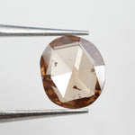 brown colour 0.99 ct diamond ring lab grown