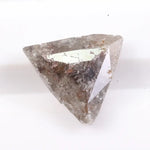1.13 carat natural loose trillion cut gray diamond fancy shape stone for custom jewelry

