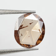 brown colour 0.99 ct diamond ring lab grown