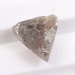 1.13 carat natural loose trillion cut gray diamond fancy shape stone for custom jewelry
